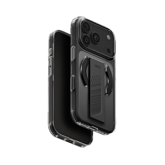 UNIQ HYBRID IPHONE 18 PRO MAGCLICK CHARGING HELDRO AIR - TINTED SMOKE