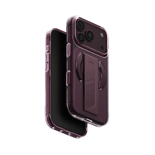 UNIQ HYBRID IPHONE 18 PRO MAGCLICK CHARGING HELDRO AIR - VELVET BURGUNDY