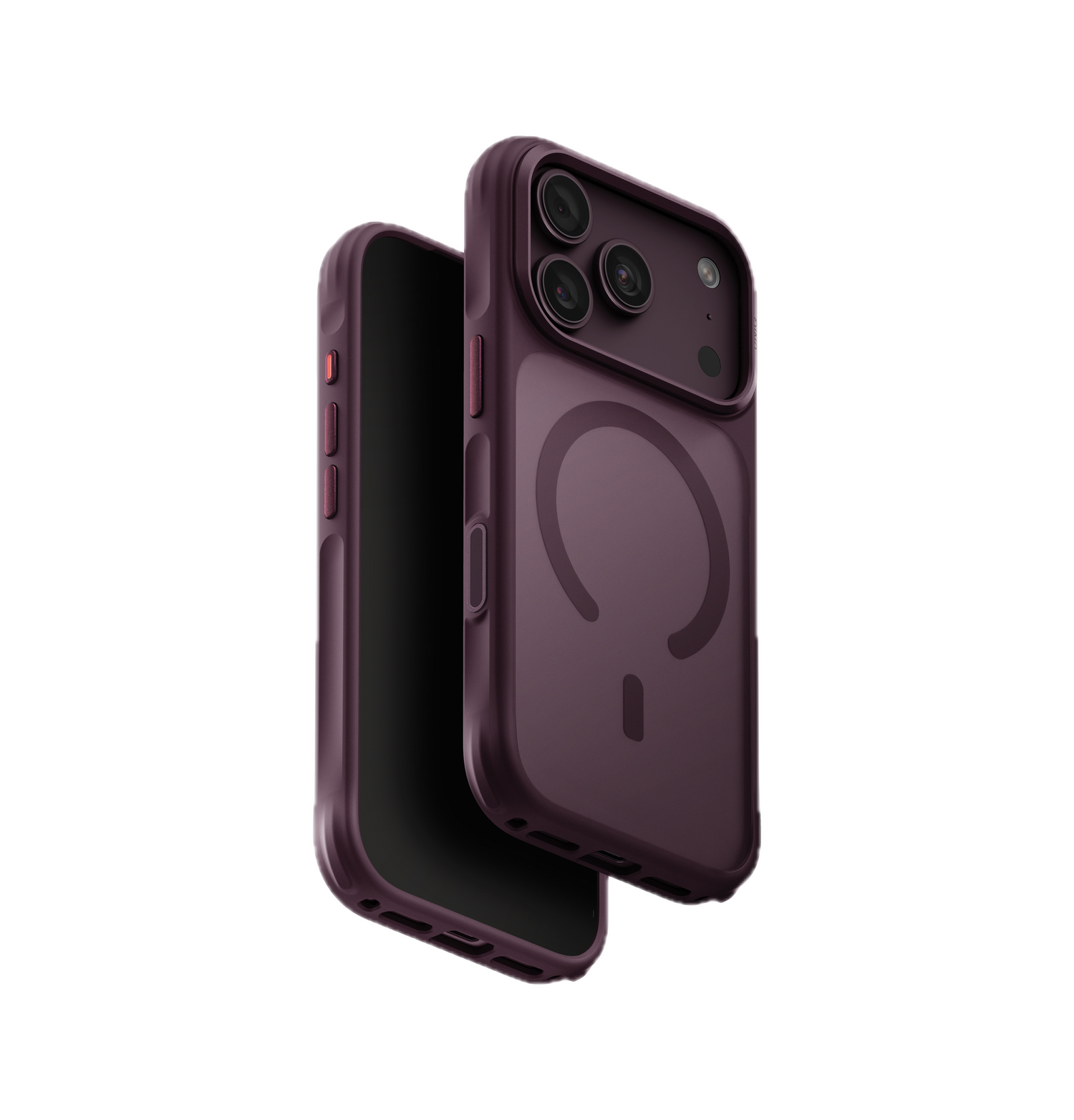 UNIQ HYBRID IPHONE 18 PRO MAGCLICK CHARGING VEREN (AF) - BURGUNDY FROST
