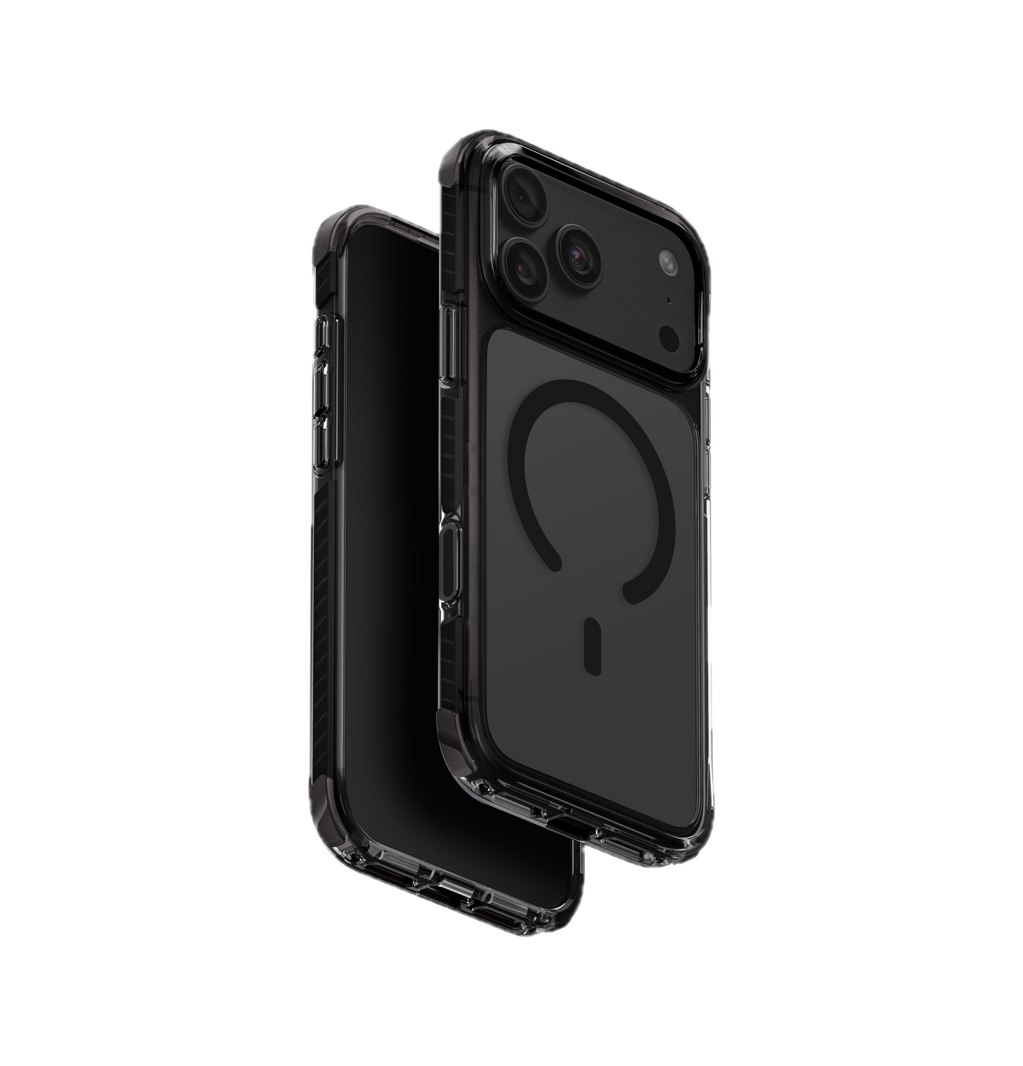 UNIQ HYBRID IPHONE 18 PRO MAX MAGCLICK CHARGING COMBAT - CARBON BLACK