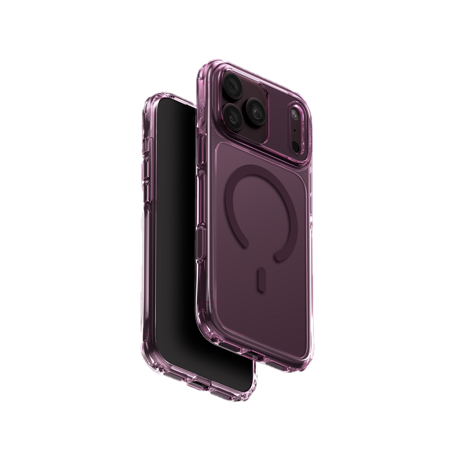 UNIQ HYBRID IPHONE 18 PRO MAX MAGCLICK CHARGING LIFEPRO XTREME - DEEP BURGUNDY