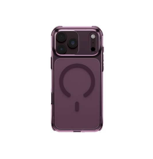UNIQ HYBRID IPHONE 18 PRO MAX MAGCLICK CHARGING LIFEPRO XTREME - DEEP BURGUNDY