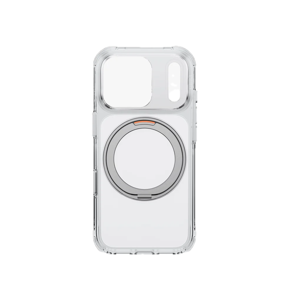 UNIQ HYBRID IPHONE 18 PRO SWIVIX WITH 360 ROTATING KICKSTAND - LUCENT CLEAR