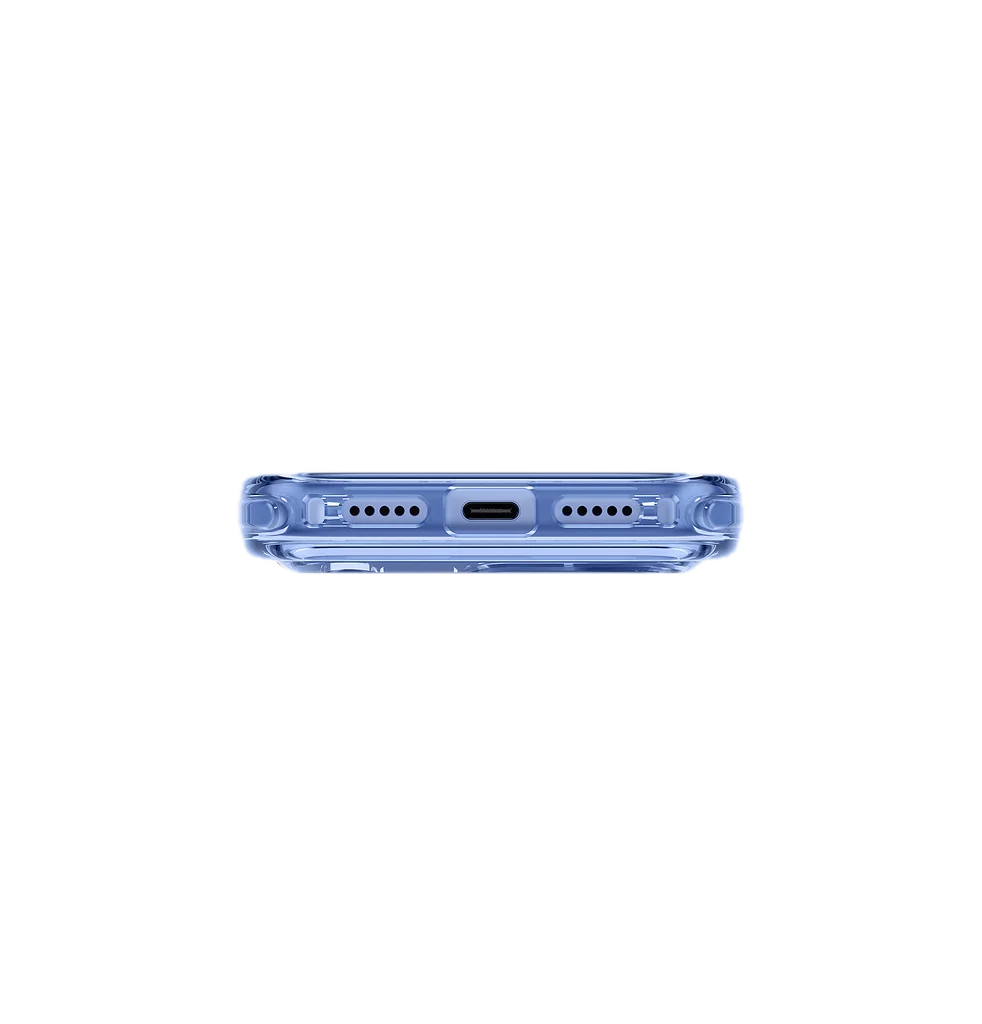 UNIQ HYBRID IPHONE 18 PRO SWIVIX WITH 360 ROTATING KICKSTAND - POLAR BLUE