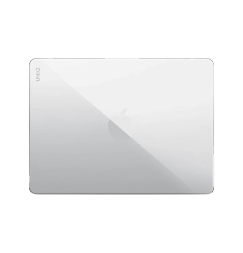 جراب UNIQ CLARO لجهاز MacBook Air مقاس 13 بوصة (M2-M4) – شفاف كريستالي