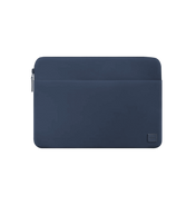 UNIQ VIENNA PROTECTIVE RPET FABRIC LAPTOP SLEEVE (UP TO 14”) - INDIGO BLUE
