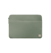 UNIQ VIENNA PROTECTIVE RPET FABRIC LAPTOP SLEEVE (UP TO 14”) - LAUREL GREEN