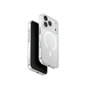 جراب UniQ AirSuit بسُمك 1.3 مم فائق النحافة والمتوافق مع MagClick لهاتف iPhone 17 Pro - شفاف