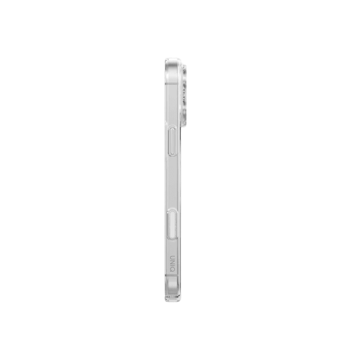 جراب UniQ AirSuit بسُمك 1.3 مم فائق النحافة والمتوافق مع MagClick لهاتف iPhone 17 Pro Max - شفاف