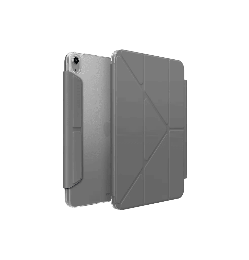 جراب Uniq Camden Click لجهاز iPad Air 11 بوصة (2024) - رمادي