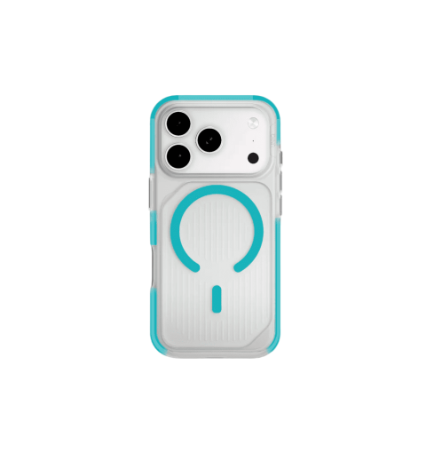 Uniq Combat Active Triple-Layered Rugged Protective Case for iPhone 17 Pro - Clear/Turquoise