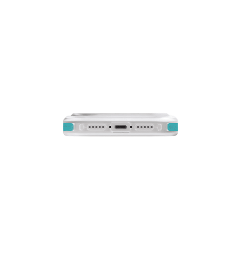 Uniq Combat Active Triple-Layered Rugged Protective Case for iPhone 17 Pro - Clear/Turquoise