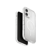 جراب UniQ Combat ثلاثي الطبقات للحماية لهاتف iPhone 17 - أبيض