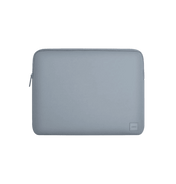 Uniq Cyprus Smooth Neoprene Water-Resistant Laptop Sleeve Up to 14” - Steel Blue