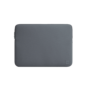 Uniq Cyprus Textured Neoprene Water-Resistant Laptop Sleeve Up to 14” - Onyx