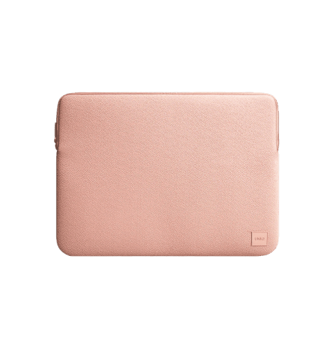Uniq Cyprus Textured Neoprene Water-Resistant Laptop Sleeve Up to 14” - Pink