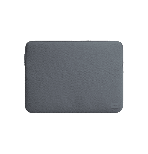Uniq Cyprus Textured Neoprene Water-Resistant Laptop Sleeve Up to 16” - Onyx
