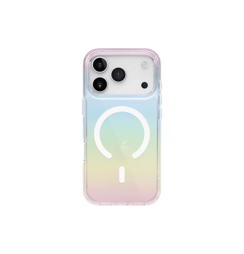 جراب UniQ Iridescia Holographic الواقي المتوافق مع MagClick لهاتف iPhone 17 Pro - Holo Quartz