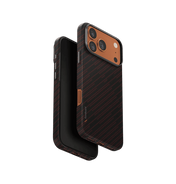 Uniq Keva Edge Slimline 100% Aramid Case for iPhone 17 Pro Max - Orange