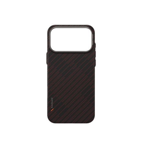 Uniq Keva Edge Slimline 100% Aramid Case for iPhone 17 Pro Max - Orange