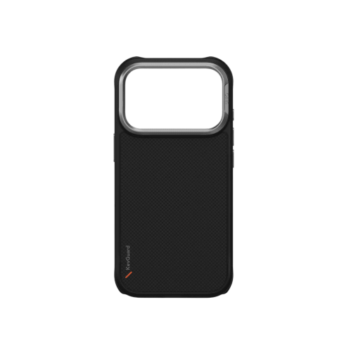 Uniq Keva Tough Aramid Protective Case for iPhone 17 Pro - Carbon Black