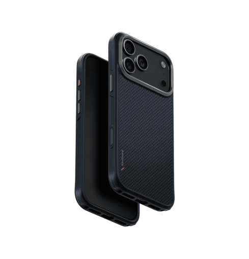 Uniq Keva Tough Aramid Protective Case for iPhone 17 Pro Max - Trance Blue