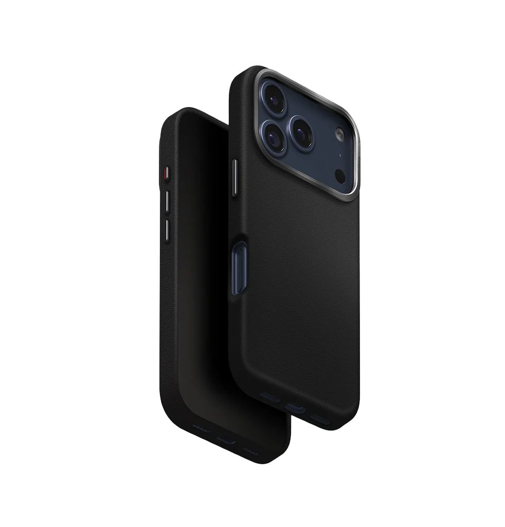 Uniq Lyden Premium Leatherette Case for iPhone 17 Pro Max - Dallas Black