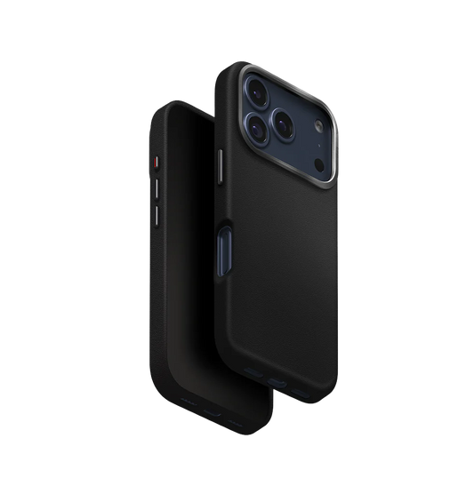 Uniq Lyden Premium Leatherette Case for iPhone 17 Pro Max - Dallas Black