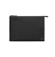 Uniq Lyon Slim Water-Resistant Nylon Laptop Sleeve Up to 14” - Midnight Black