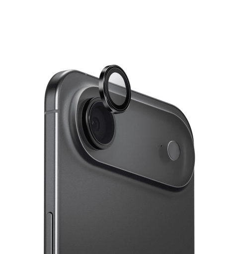 Uniq Optix AluGuard Aluminium Camera Lens Protector for iPhone Air - Eclipse Black