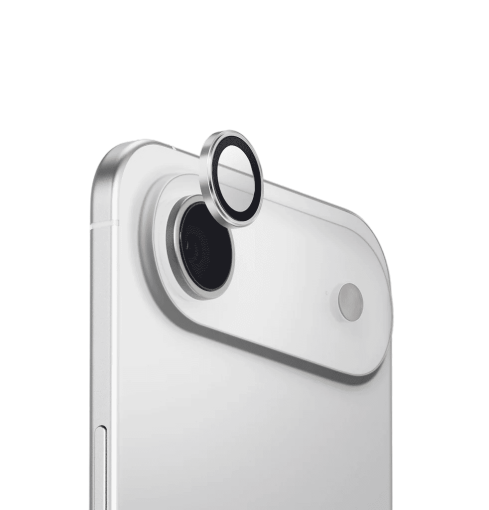 Uniq Optix AluGuard Aluminium Camera Lens Protector for iPhone Air - Starlight Silver
