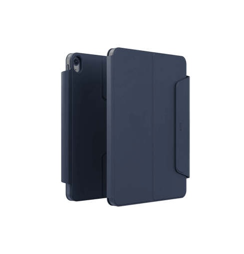 Uniq Rovus Snapmount Magnetic 360 Rotating Detachable Case for iPad 11” A16 (2025) & 10.9” 10th Gen (2022) - Blue