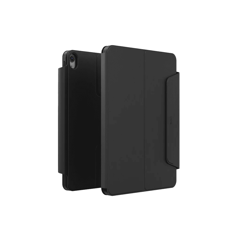 Uniq Rovus Snapmount Magnetic 360 Rotating Detachable Case for iPad Air 11"|10.9" (2024 | 2022/20) - Black