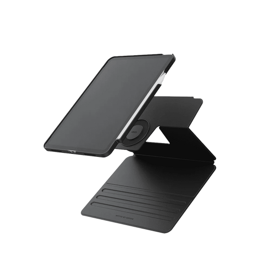 Uniq Rovus Snapmount Magnetic 360 Rotating Detachable Case for iPad Air 11"|10.9" (2024 | 2022/20) - Black