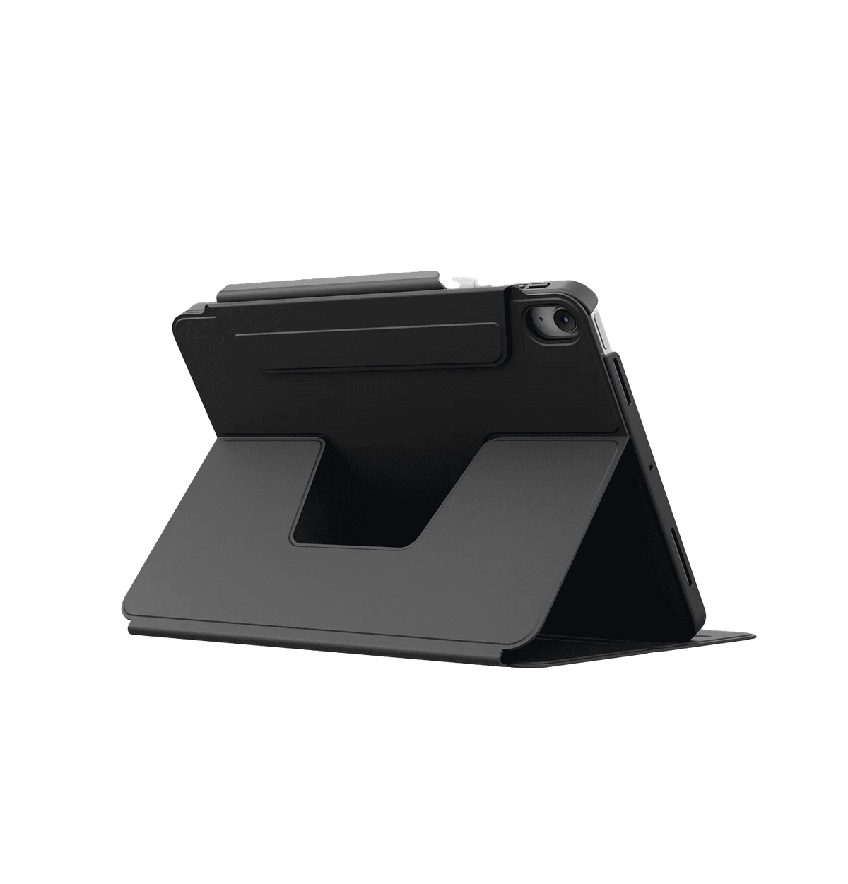 Uniq Rovus Snapmount Magnetic 360 Rotating Detachable Case for iPad Air 11"|10.9" (2024 | 2022/20) - Black