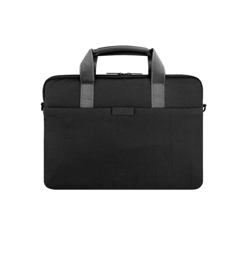 Uniq Stockholm Protective Water-Resistant Nylon Messenger Bag - Midnight Black