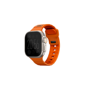 Uniq Stride FKM Watch Strap for Apple Watch 49/45/44/42mm - Volt Orange