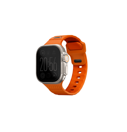 Uniq Stride FKM Watch Strap for Apple Watch 49/45/44/42mm - Volt Orange