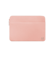 Uniq Vienna Water-Resistant Recycled Fabric Laptop Sleeve Up to 14” - Peach Pink