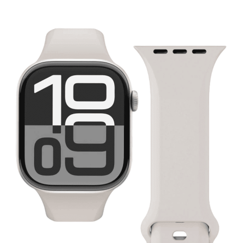 سوار فونماهلين كلاسيك باند 2 لساعة أبل مقاس 38 / 40 / 41 ملم — كريمي (Vonmahlen Classic Band 2 for Apple Watch 38 / 40 / 41mm - Cream)