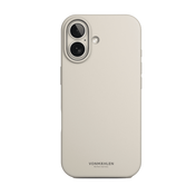 جراب Vonmahlen من السيليكون الناعم لهاتف iPhone 17 - كريمي