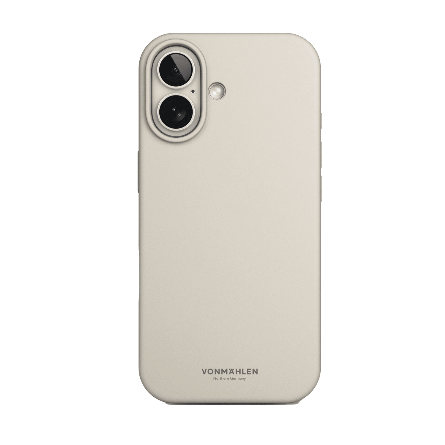 Vonmahlen Soft Silicone Case iPhone 17 - Cream