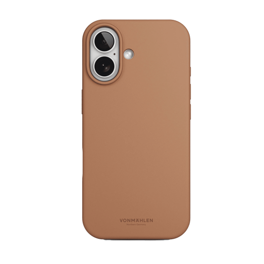 Vonmahlen Soft Silicone Case iPhone 17 - Dark Cream