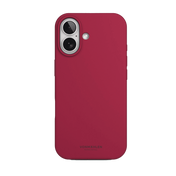 جراب سيليكون ناعم من Vonmahlen لهاتف iPhone 17 - أحمر
