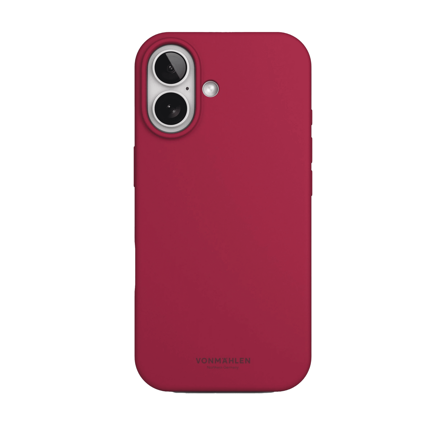 Vonmahlen Soft Silicone Case iPhone 17 - Dark Red