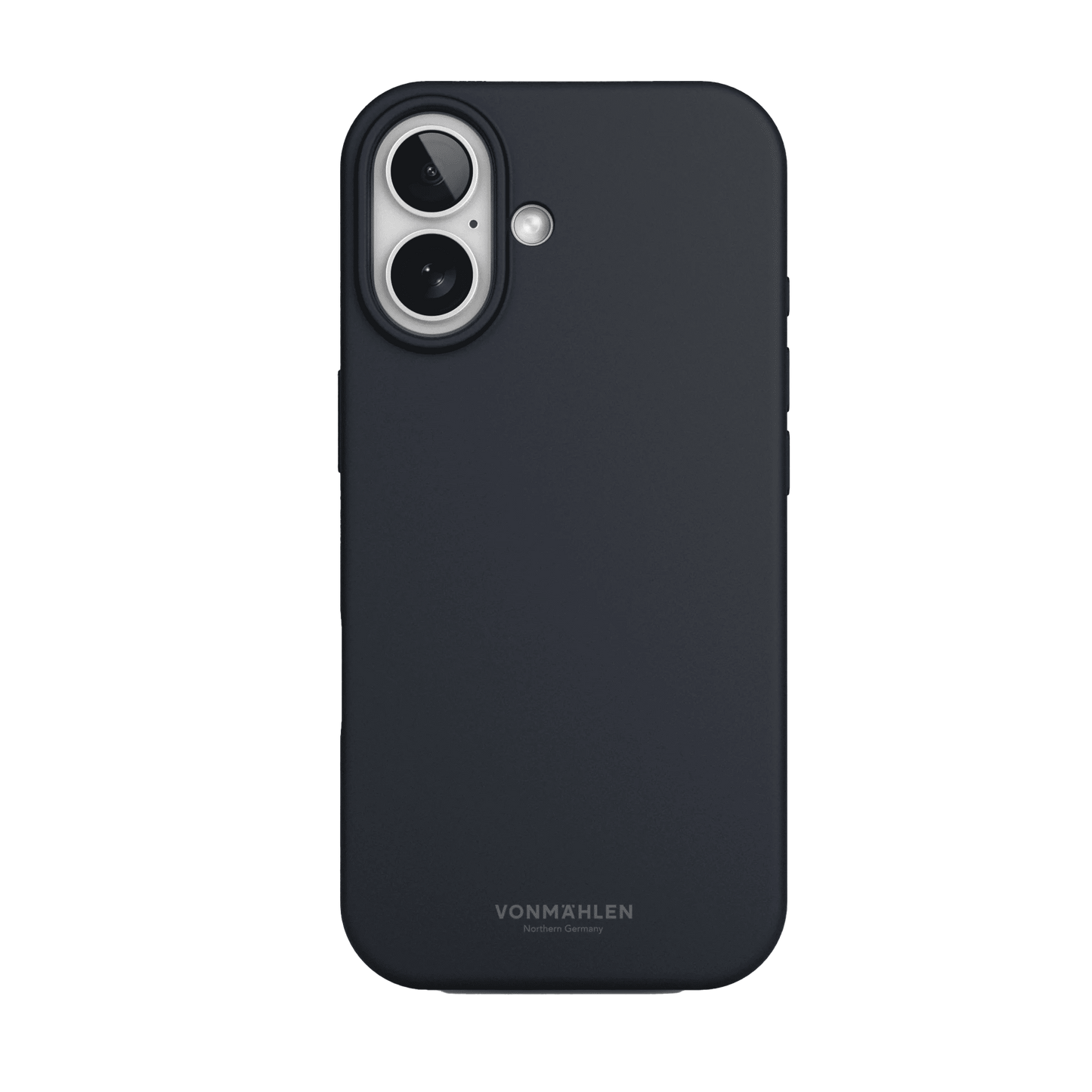 جراب Vonmahlen من السيليكون الناعم لهاتف iPhone 17 - لون كحلي