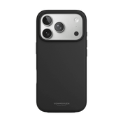جراب سيليكون ناعم من Vonmahlen لهاتف iPhone 17 Pro - أسود