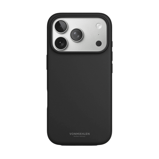 Vonmahlen Soft Silicone Case iPhone 17 Pro - Black