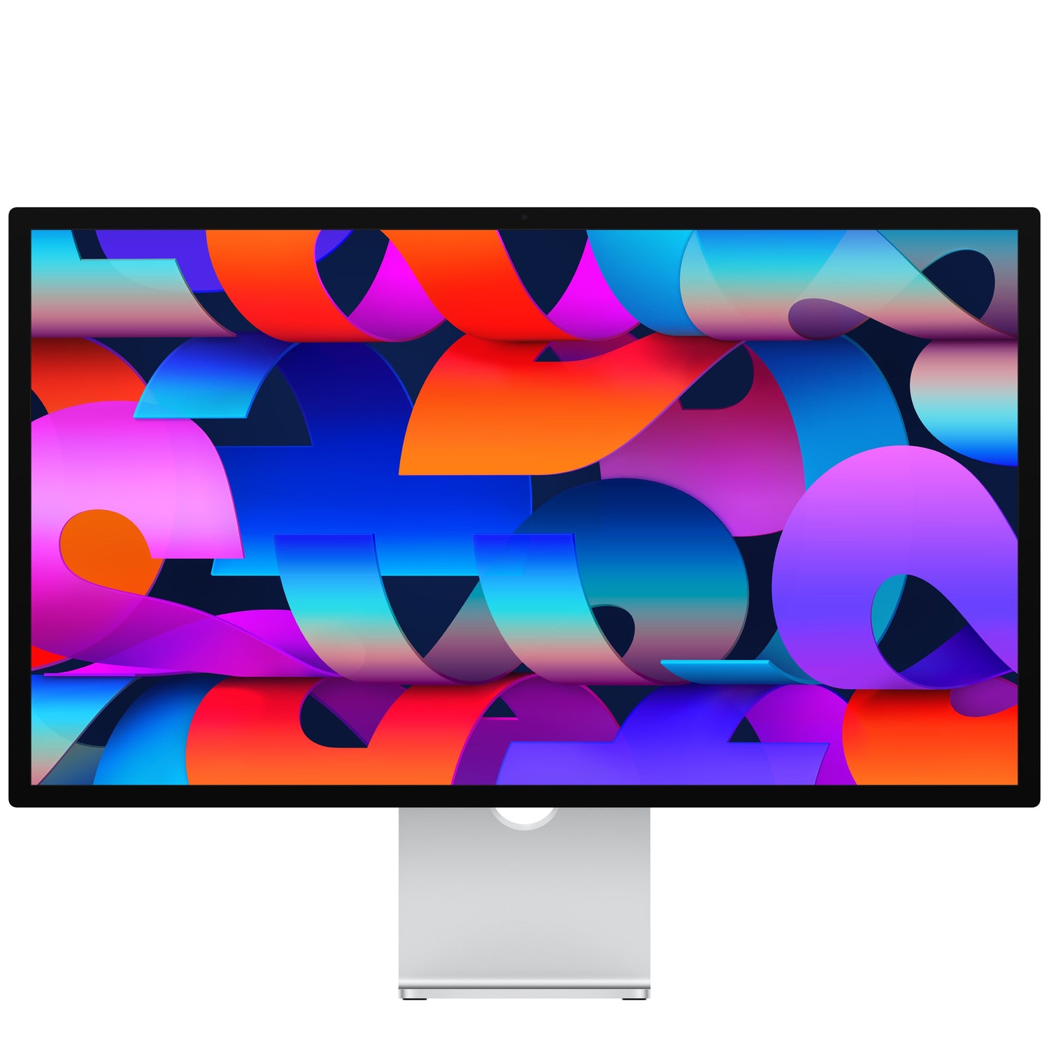Front view of the Apple Studio Display with Standard glass and Tilt-adjustable stand at Tradeline.