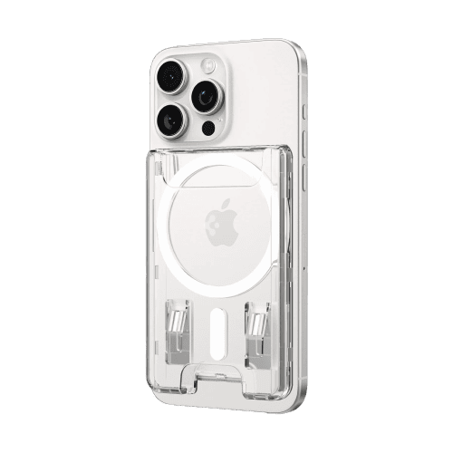 Spigen MagSafe Card Holder Ultra Hybrid (MagFit) - Crystal Clear